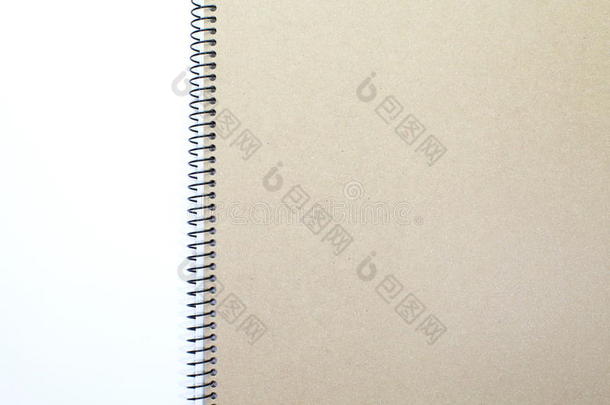 空白单面白纸笔记本
