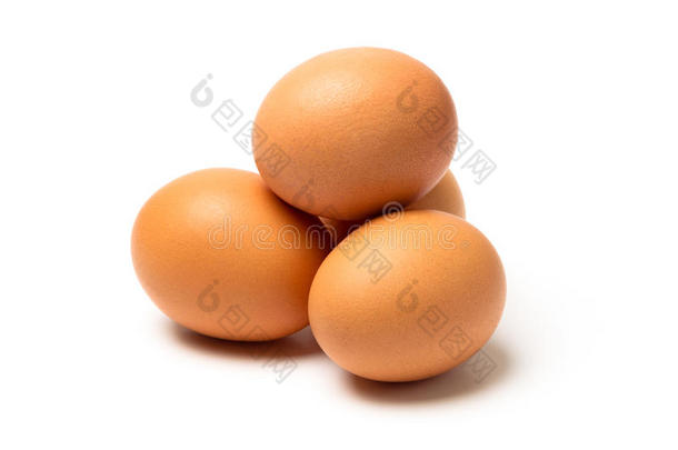 白底四个鸡蛋