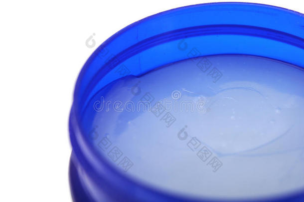 蓝药膏罐