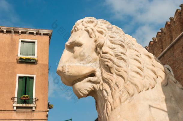 意大利威尼斯威尼斯<strong>兵</strong>工厂的狮子