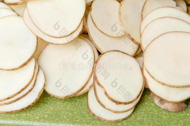 绿砧板土豆片