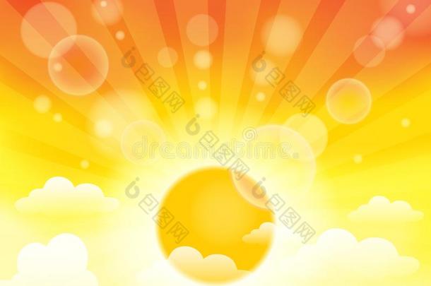 太阳光抽象图像4