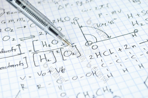 手写各种<strong>高中</strong>数学和科学