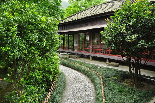 金瓜石日本传统建筑。台湾。