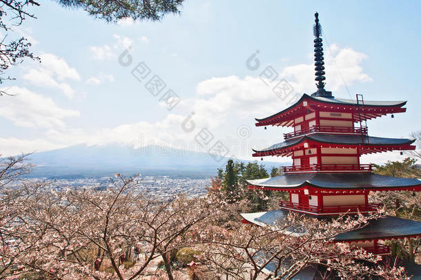 富士山红日宝塔3