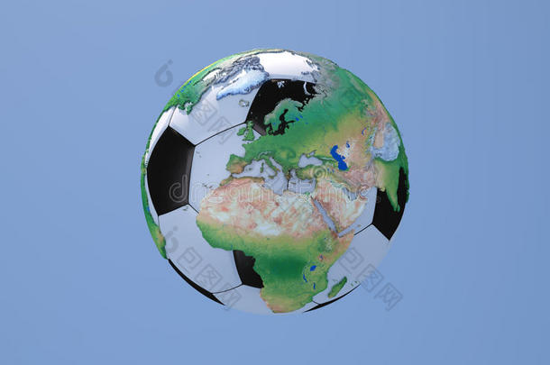 全球足球赛：欧洲和非洲