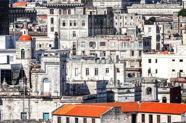 哈瓦那<strong>老旧</strong>的腐朽建筑