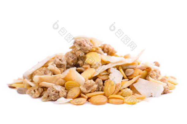 有机低碳水化合物muesli