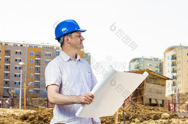 建筑工地建筑师