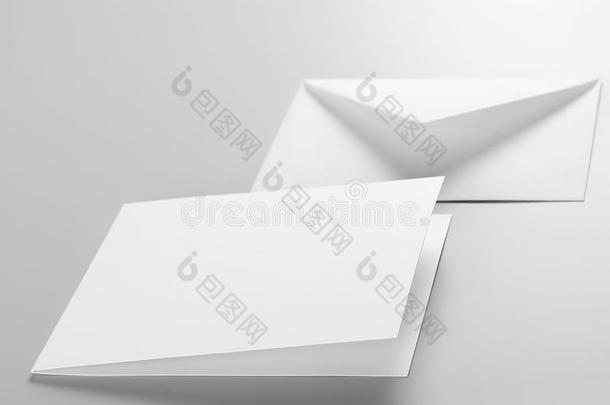 空白信纸：信封、明信片