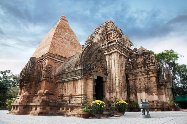 古代的建筑学亚洲砖佛教
