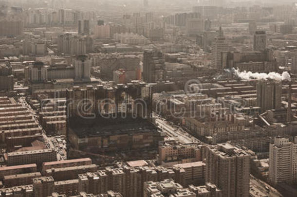 中国北京鸟瞰图