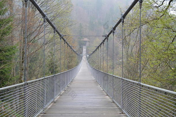 雾山索桥