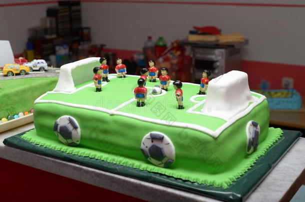 足球宝贝生日蛋糕