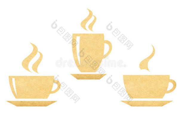热咖啡杯符号