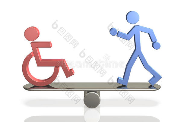 残疾人和有能力者的平等权利
