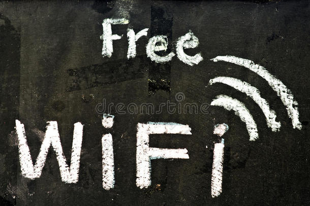 免费<strong>wifi</strong>符号