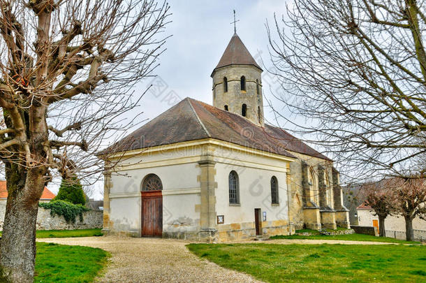 法国，瓦德瓦兹的圣皮埃尔教堂
