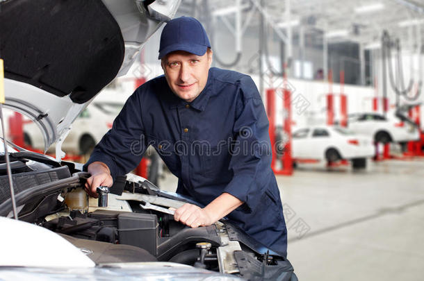 专业汽车修理工。