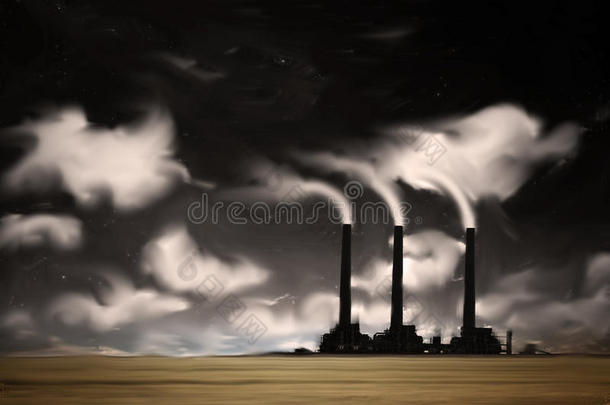 工厂和浮云