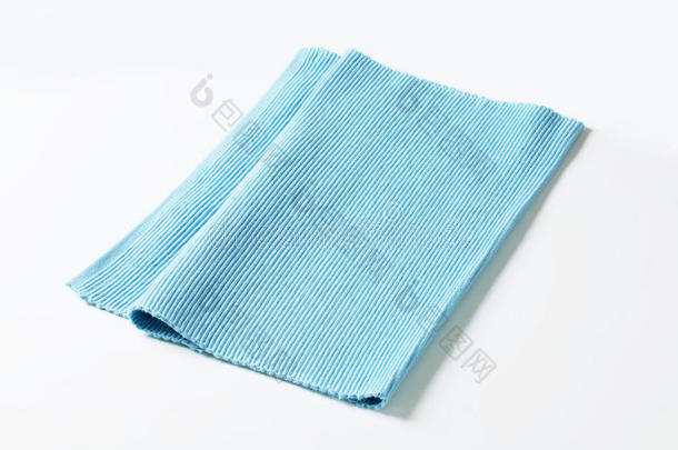 蓝色棉垫