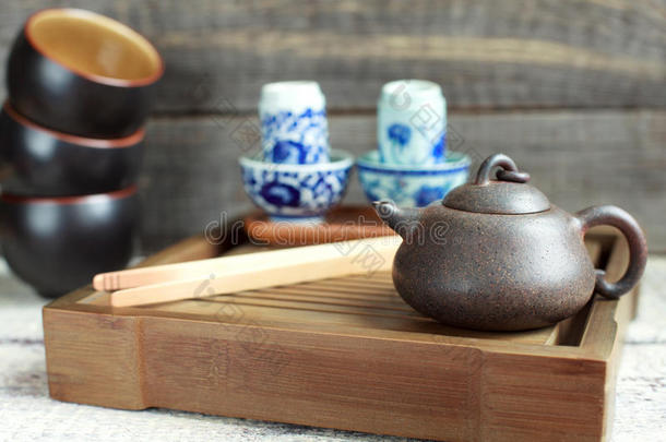 中国传统茶道配件（茶壶、茶霸）