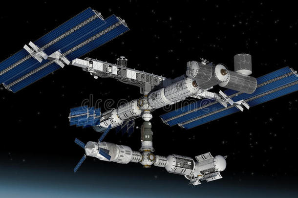 空间站，模块化卫星