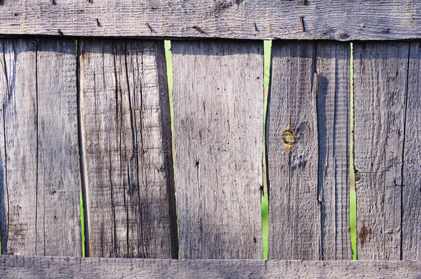 破旧的木栅栏。<strong>农村抽象</strong>背景