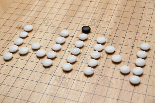 赢在围棋板上