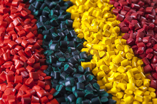 彩色塑料高分子颗粒