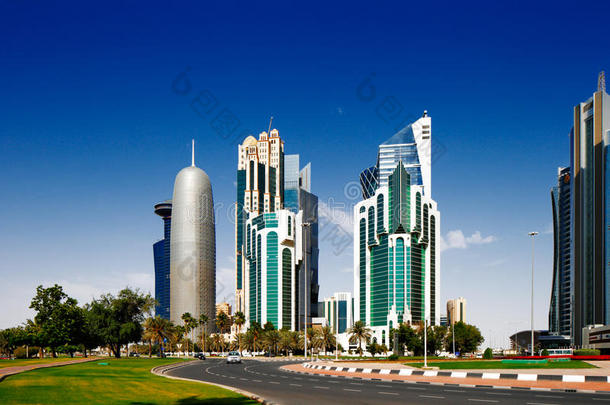 西湾是<strong>卡塔尔</strong>多哈新开发的<strong>城市</strong>中心