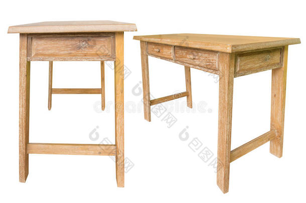 复古木桌