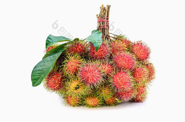 红毛丹水果，泰国水果最爱