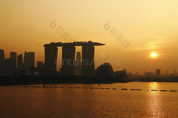 新加坡日落