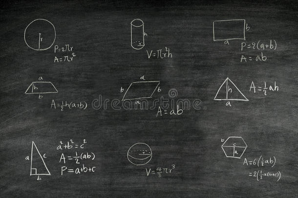 黑板上的数学公式