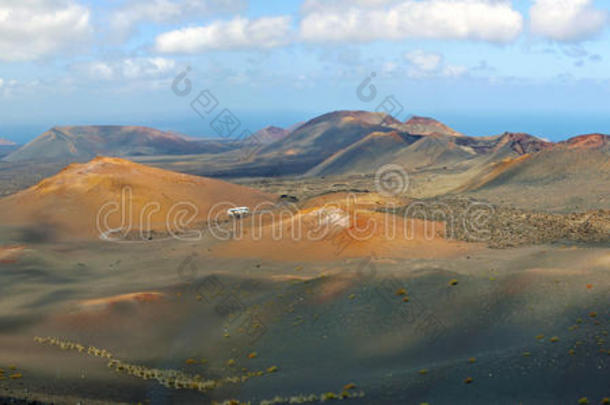 兰扎罗特蒂曼法亚<strong>火山</strong>公园全景