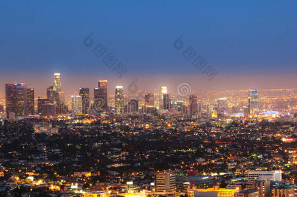 洛杉矶城市视图