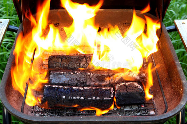 烧烤用木块