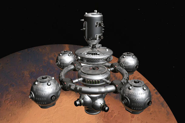 火星与空间站