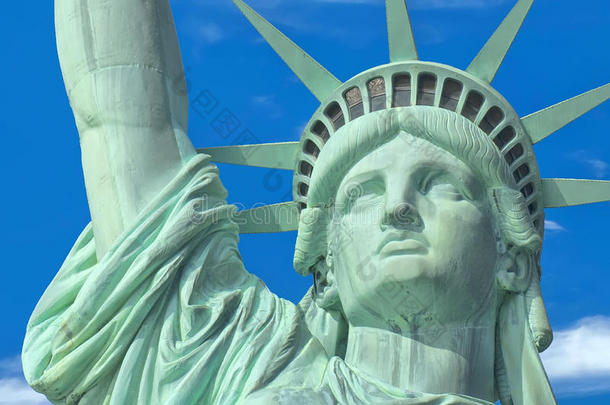 自由女神像-曼哈顿-自由岛-纽约