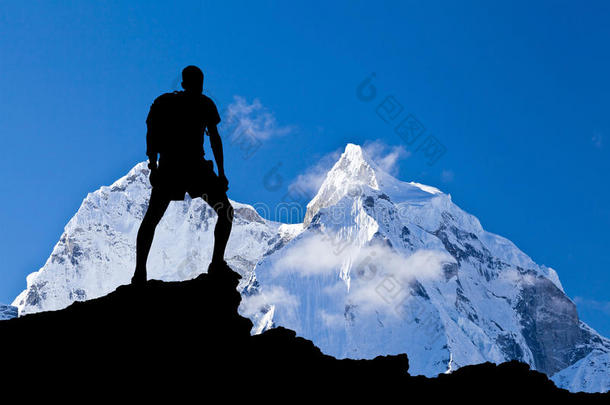 喜马拉雅山风景区，艾玛达<strong>布拉</strong>姆山