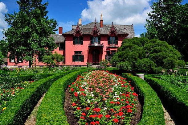 康涅狄格州伍德斯托克：1846年玫瑰园别墅