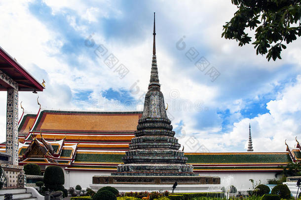 佛教寺庙-瓦阿伦，地标和不。 泰国的1个旅游景点。
