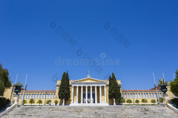 雅典的Zappeon megaron<strong>新古典</strong>主义建筑