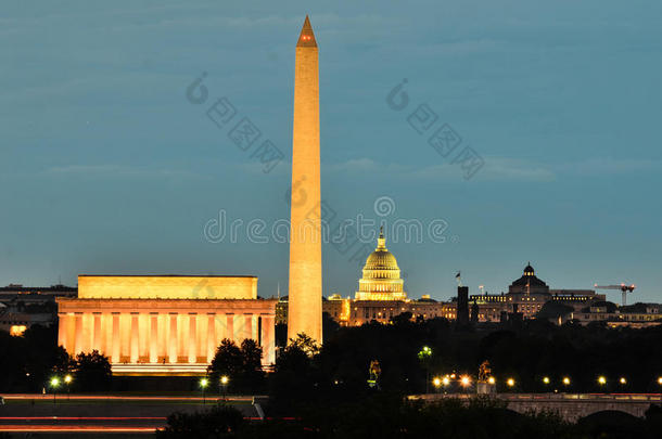 美国华盛顿-夜景