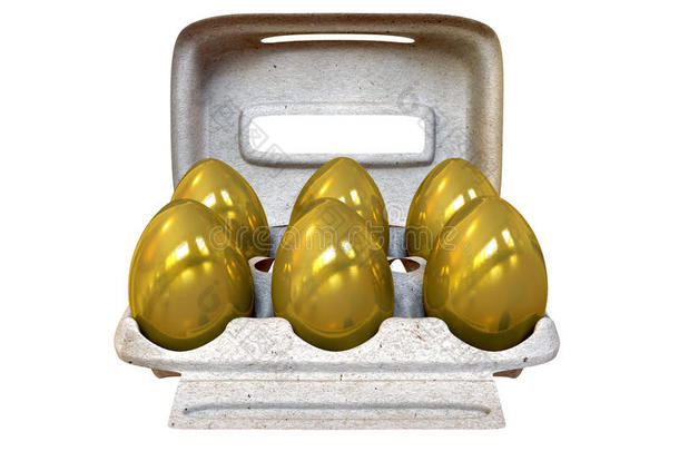 鸡蛋盒里有六个金蛋
