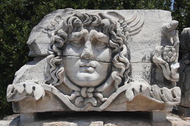 阿波罗神庙中的美杜莎·戈尔贡