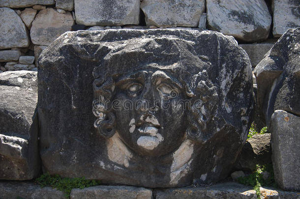 阿波罗神庙中的美杜莎·戈尔贡