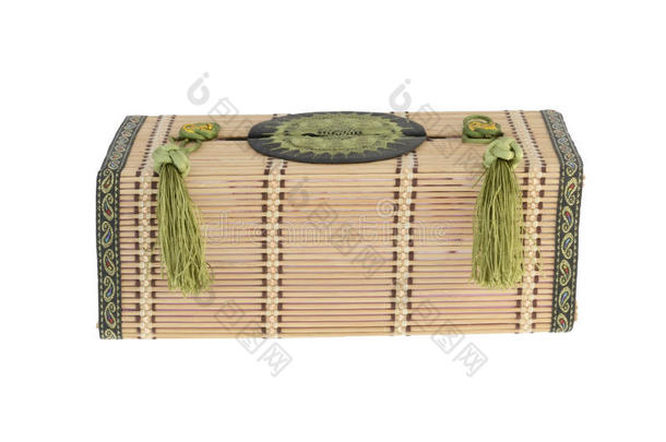 竹制纸巾盒
