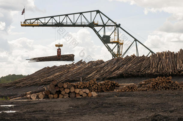 木材厂移木起重机